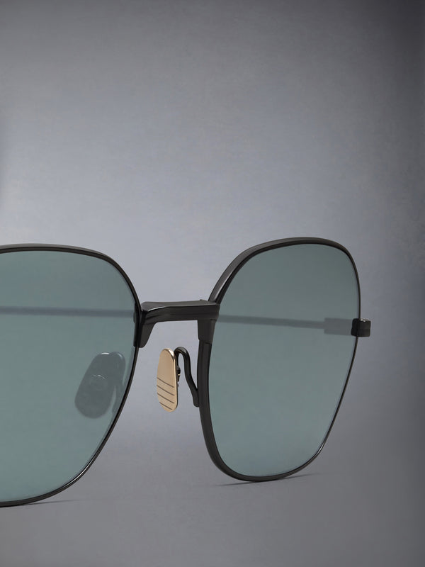 TITANIUM RECTANGULAR SUNGLASSES - image 2