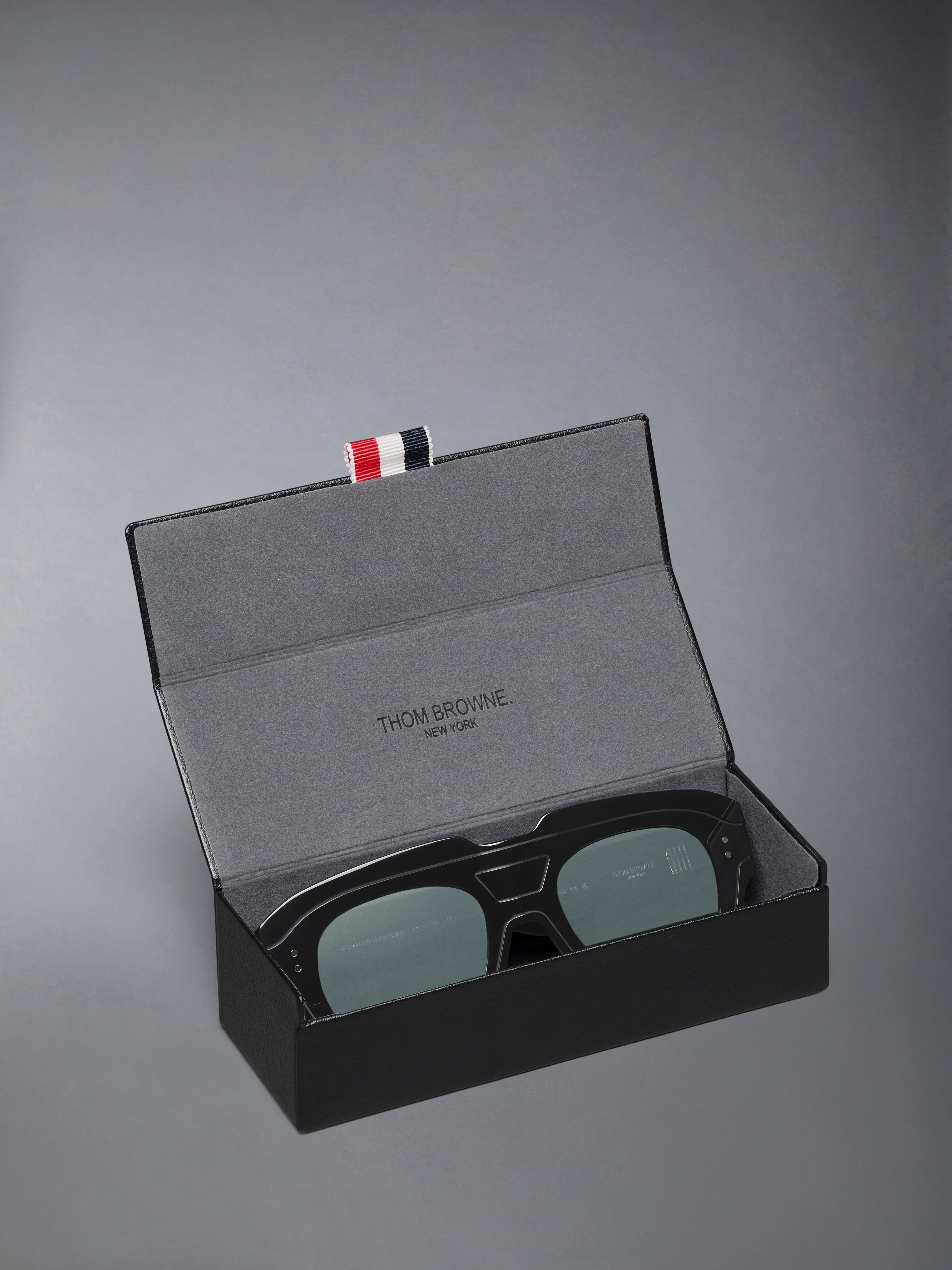 THOM BROWNE サングラス ケース付き Acetate Rectangular Sunglasses | Thom Browne