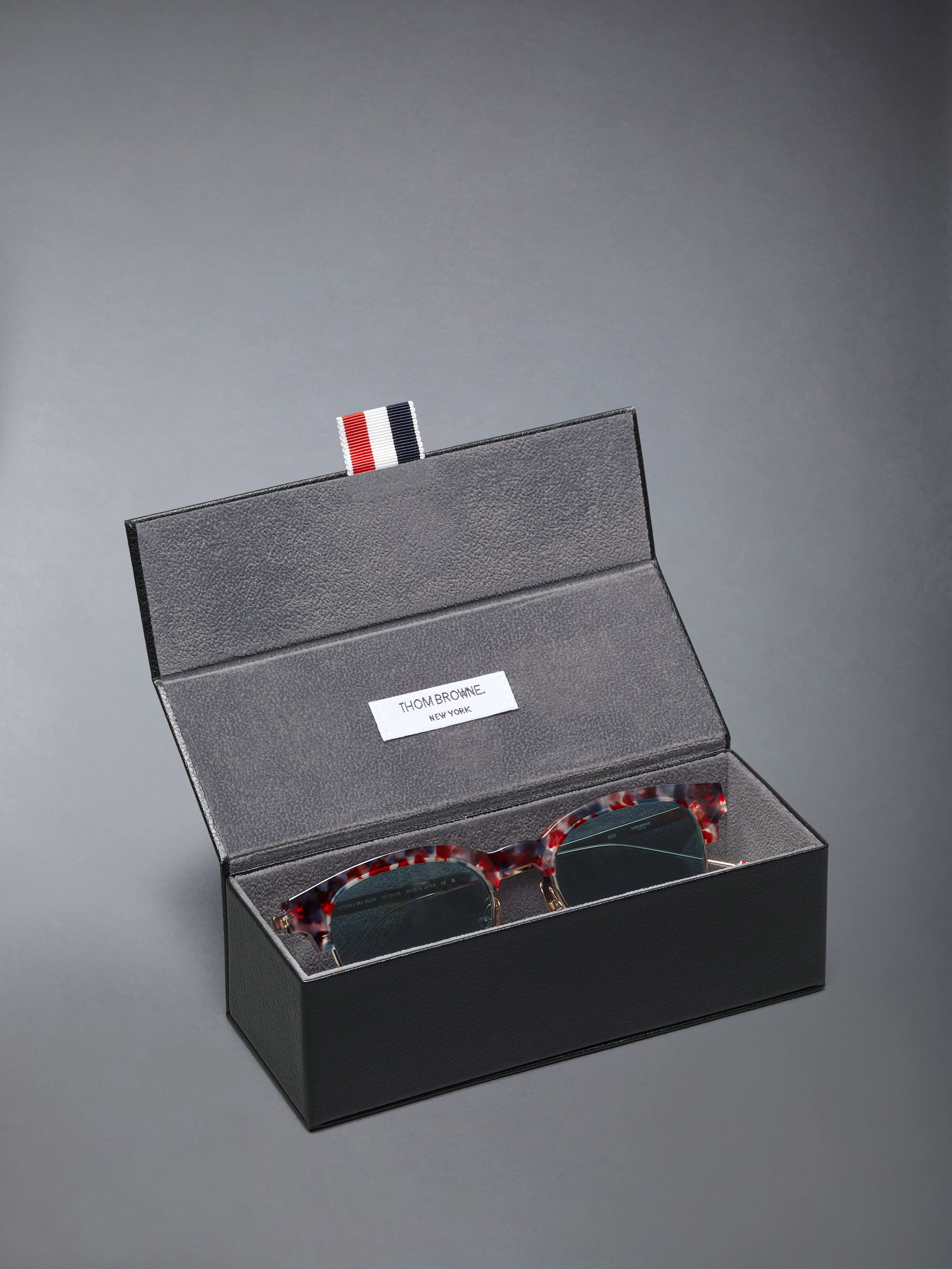 最終値下げ THOM BROWME ミラーレンズ Titanium Rectangular Sunglasses | Thom Browne