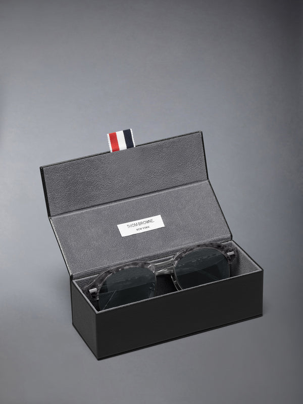 ACETATE AND TITANIUM PILOT SUNGLASSES - image 4