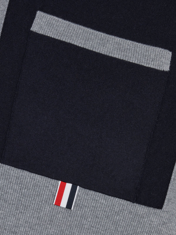 Merino Wool Jersey Framing Paper Label Pocket Scarf - image 3
