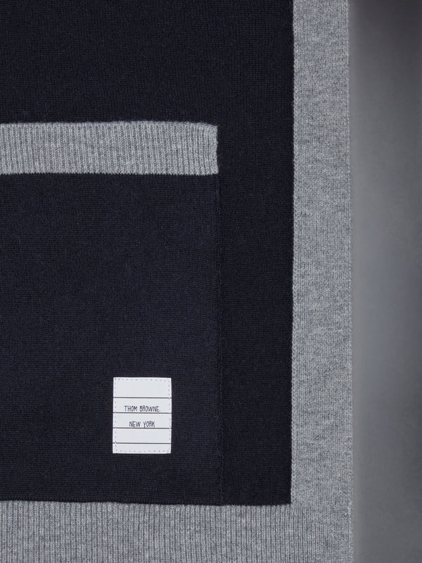 Merino Wool Jersey Framing Paper Label Pocket Scarf - image 4
