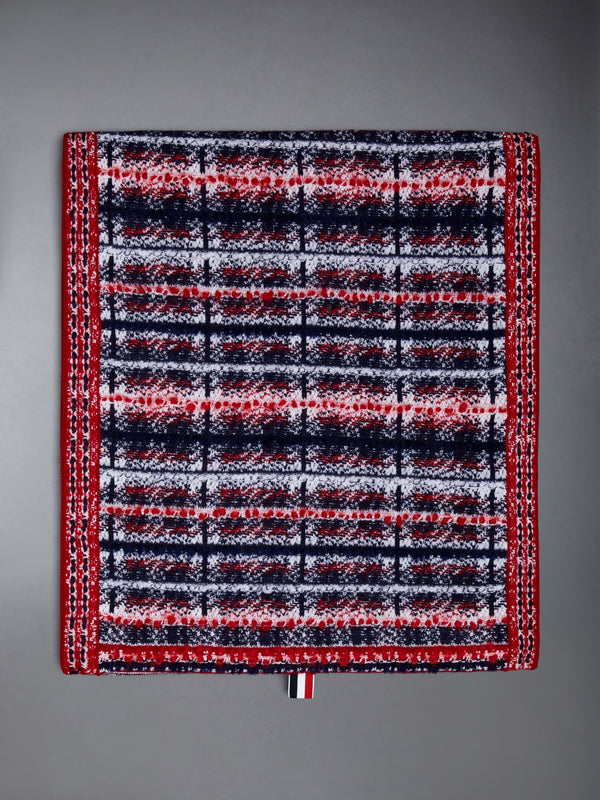 Tartan Merino and Mohair Stripe Scarf - featured image