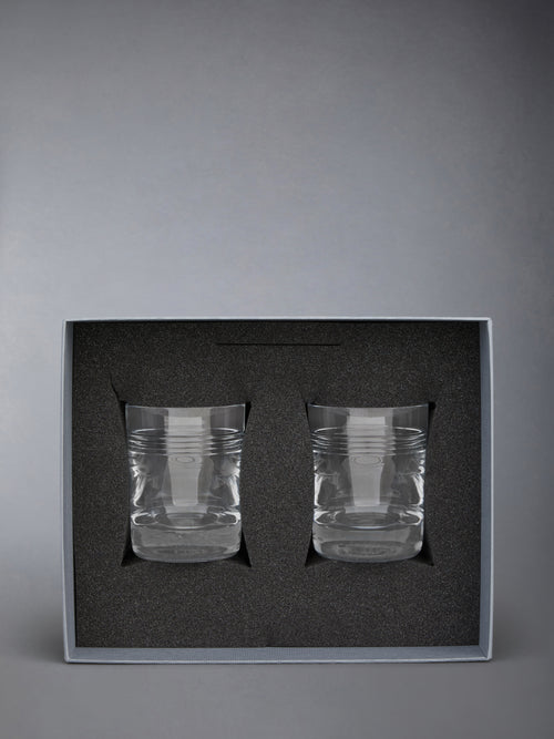 Thom Browne Baccarat クリスタルグラス 2個セット（Crystal 4 Bar 