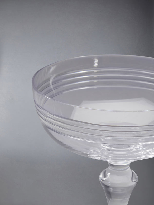 CRYSTAL 4-BAR BACCARAT CHAMPAGNE COUPES - image 2