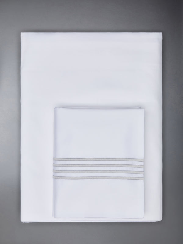 COTTON SATEEN 4-BAR FRETTE DUVET SET (QUEEN-US/CAD) - image 4