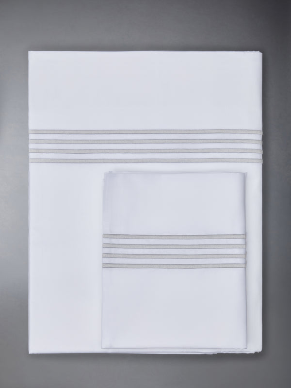 COTTON SATEEN 4-BAR FRETTE SHEET SET (KING-EU/ASIA) - image 4