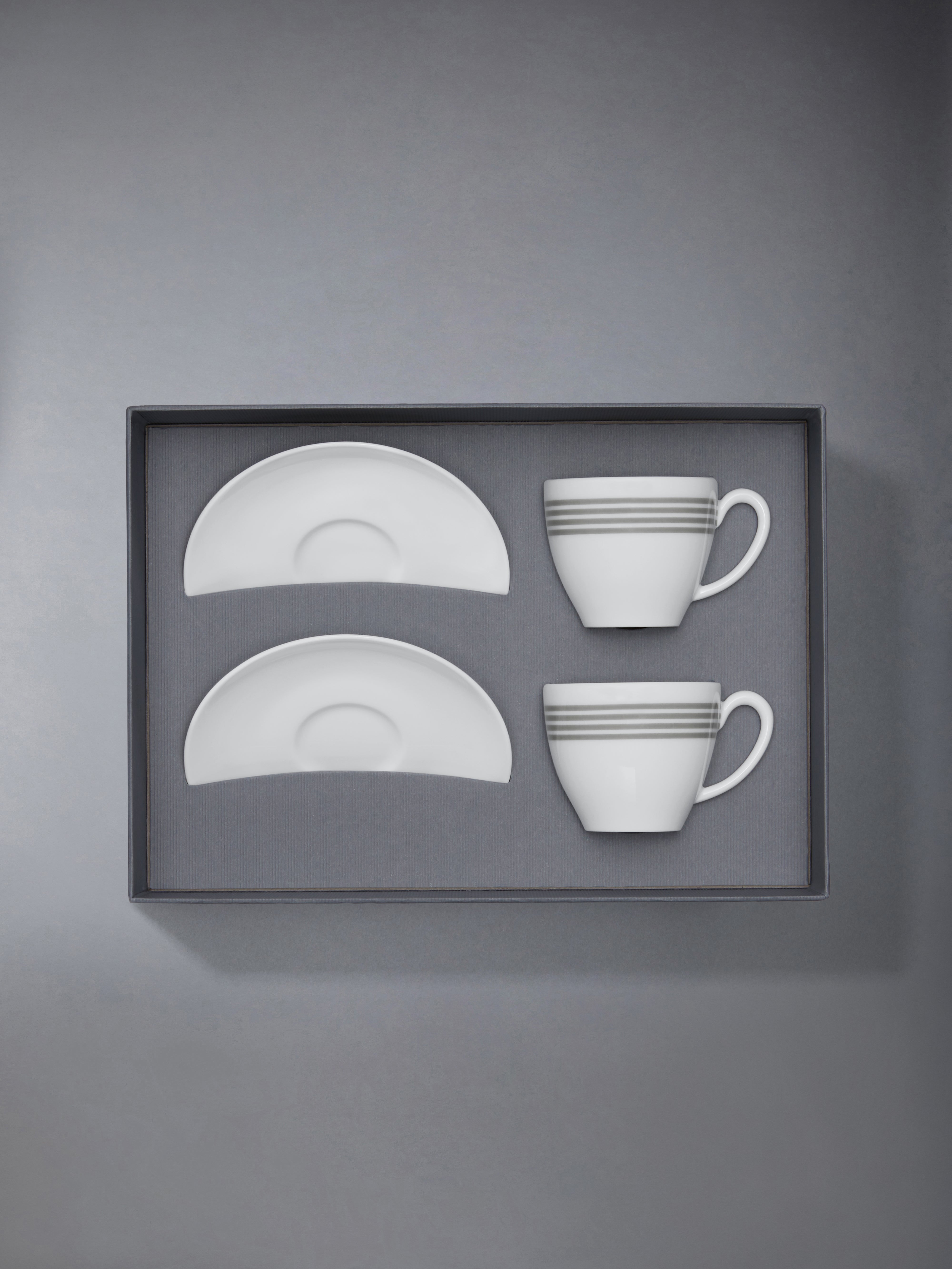 Limoges Porcelain 4 Bar Haviland Coffee Cup Set | Thom Browne