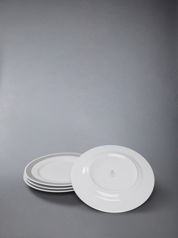 LIMOGES PORCELAIN 4-BAR HAVILAND TEA TIME PLATES SET