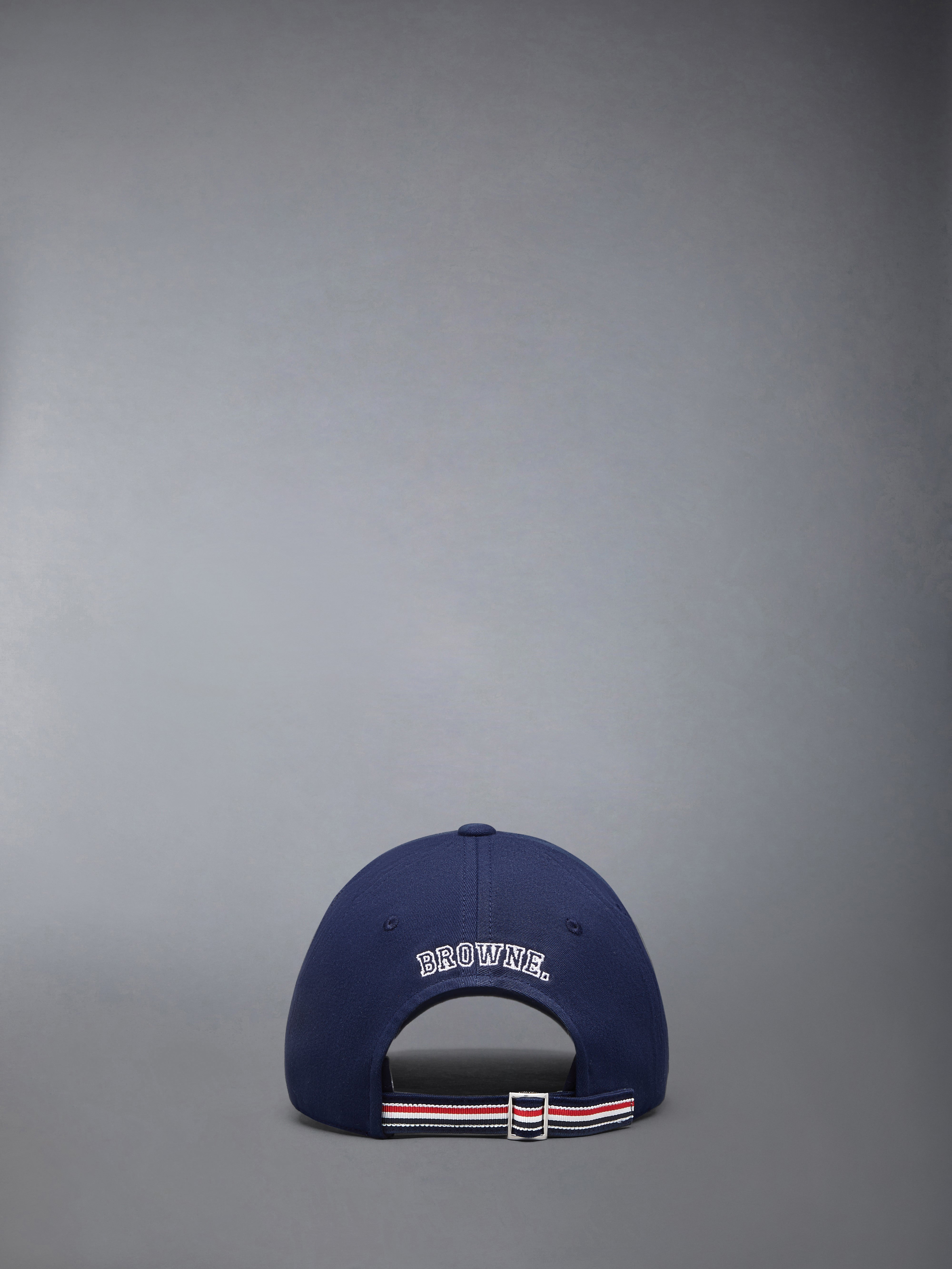Cotton Twill Browne 65 Baseball Cap | Thom Browne